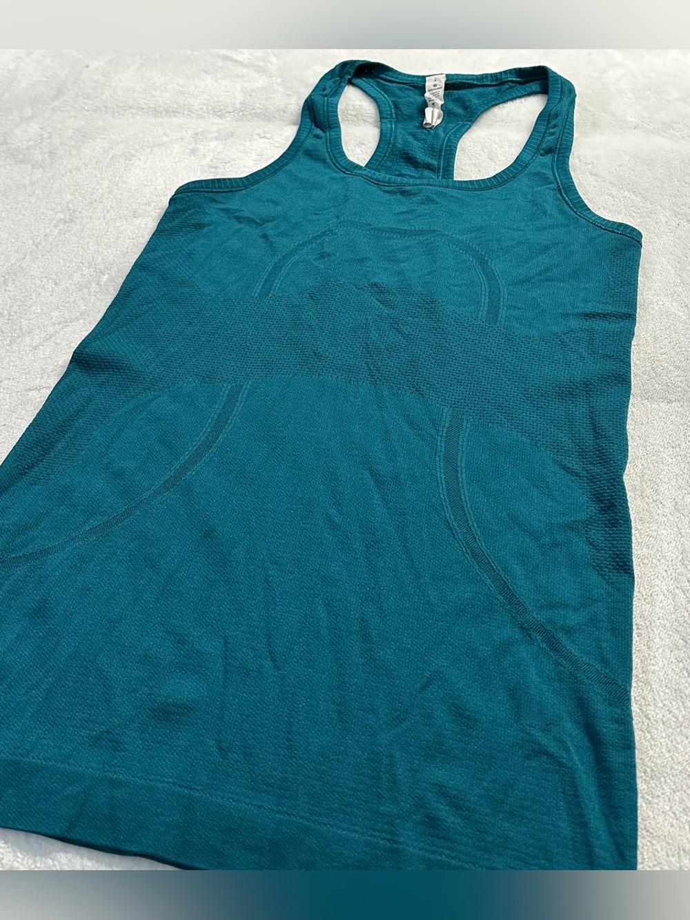 lululemon athletica Teal Racerback Tank Top - Picture 4 of 4